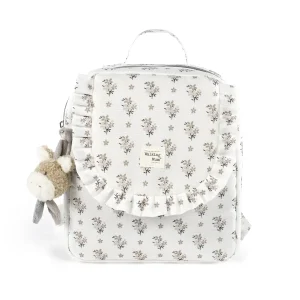 Mochila Kids Botton Flores