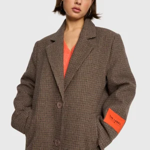 Abrigo de cuadros ALIX THE LABEL