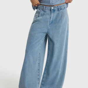 Denim wide pants ALIX THE LABEL