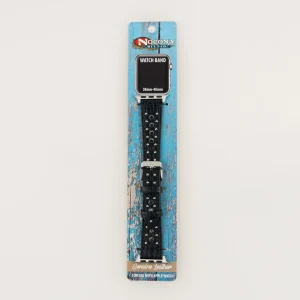 Extensible Apple Watch Nocona 38mm-40mm Negro Estoperoles