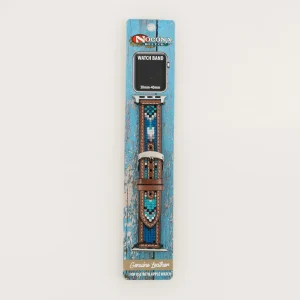 Extensible Apple Watch Nocona 38mm-40mmTejido Aztec Azul