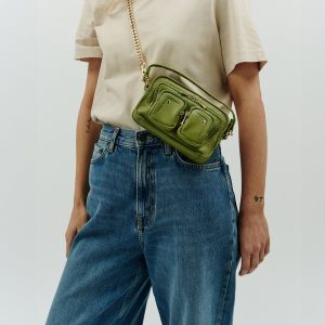 Bolso Helena Cozy Green w. Gold NÚNOO BAGS