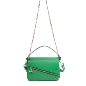 Bolso Small Honey Cut Florence Green w. Gold NÚNOO BAGS
