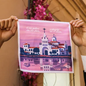 Pañuelo de bolsillo | Atardecer en la Ermita del Rocío